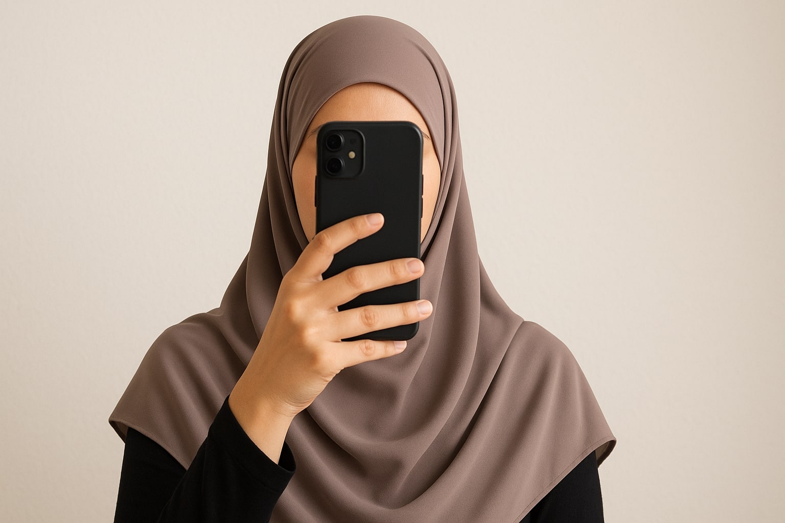 Al-Amira Hijab Style - step-by-step tutorial showing how to wrap and style this elegant hijab look