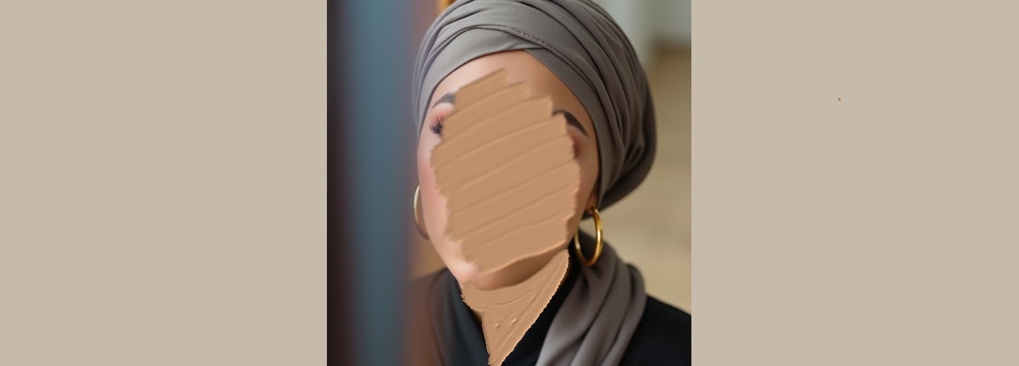 Modern Turban Hijab - step-by-step tutorial showing how to wrap and style this elegant hijab look